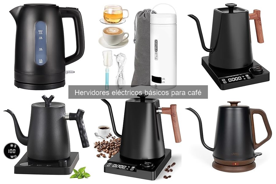 Comparativa de los Mejores Hervidores Eléctricos para Café 2023