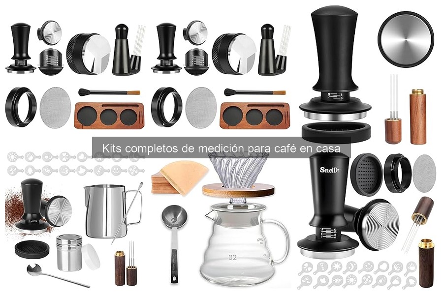 Comparativa de los mejores kits de medición para café en casa