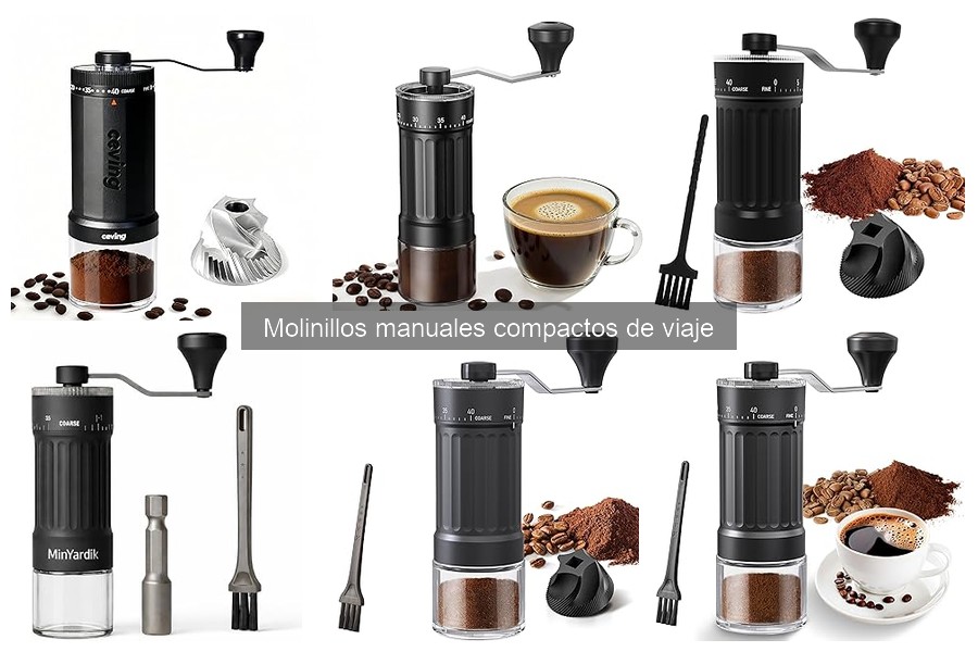 Comparativa de los mejores molinillos manuales compactos