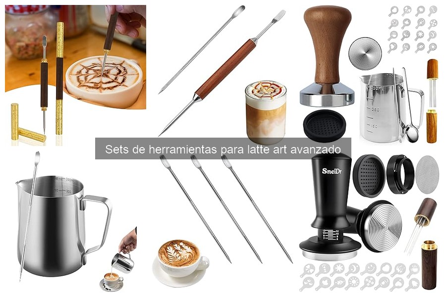 Comparativa de Marcas de Sets para Latte Art Avanzado