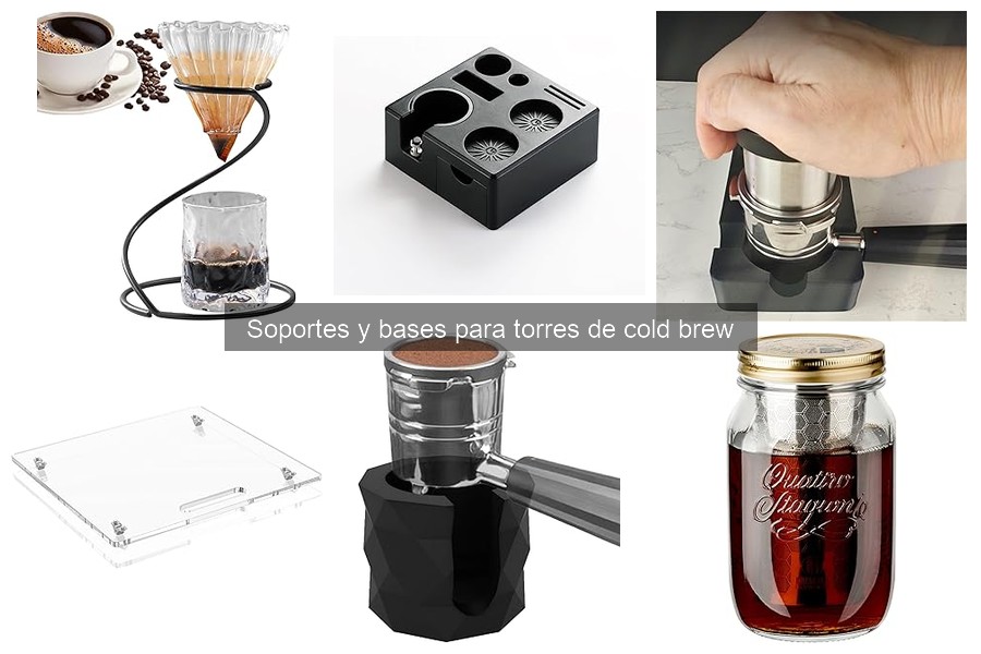 Comparativa de mejores soportes para torres de cold brew