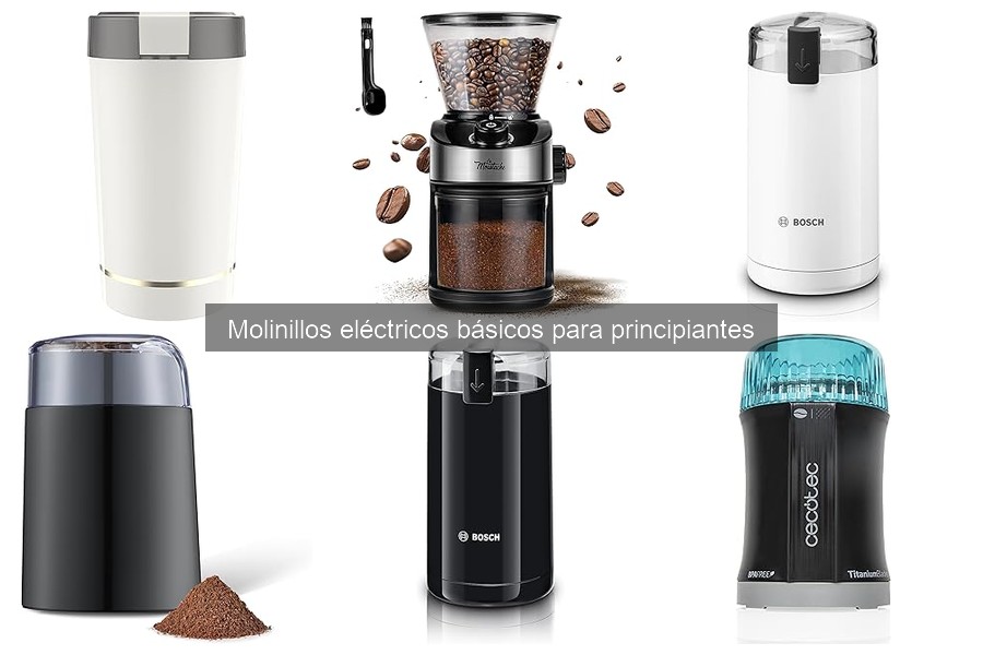 Comparativa de Molinillos Eléctricos para Principiantes