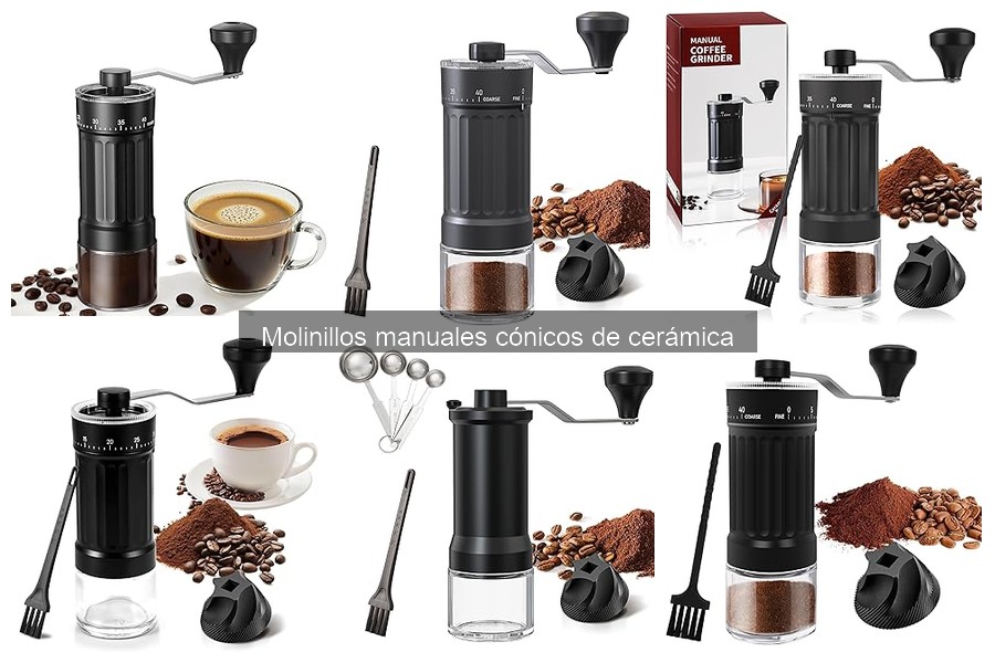Comparativa de Molinillos Manuales Cónicos de Cerámica