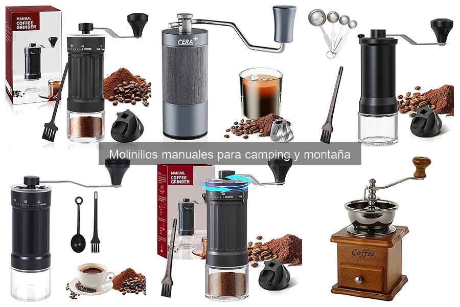 Comparativa de Molinillos Manuales para Camping y Montaña