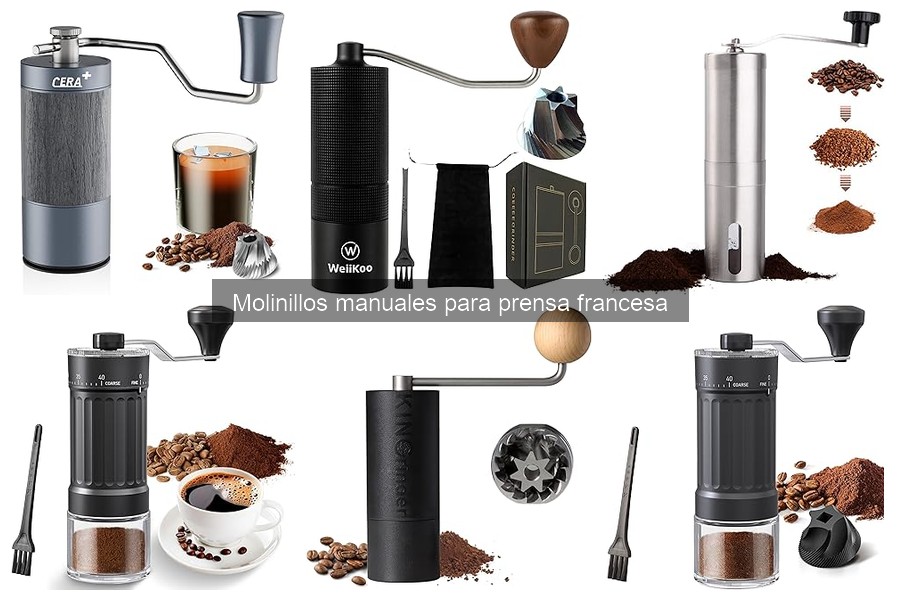 Comparativa de Molinillos Manuales para Prensa Francesa