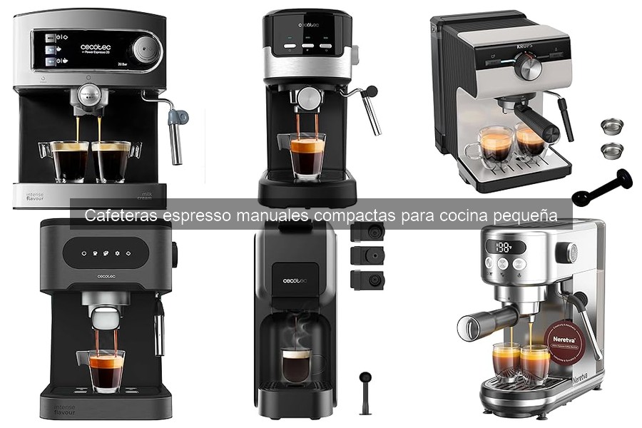 Comparativa de precios de cafeteras espresso compactas
