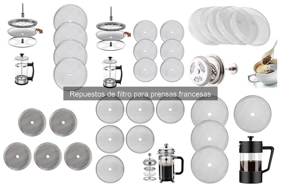 Comparativa de precios de filtros para prensa francesa