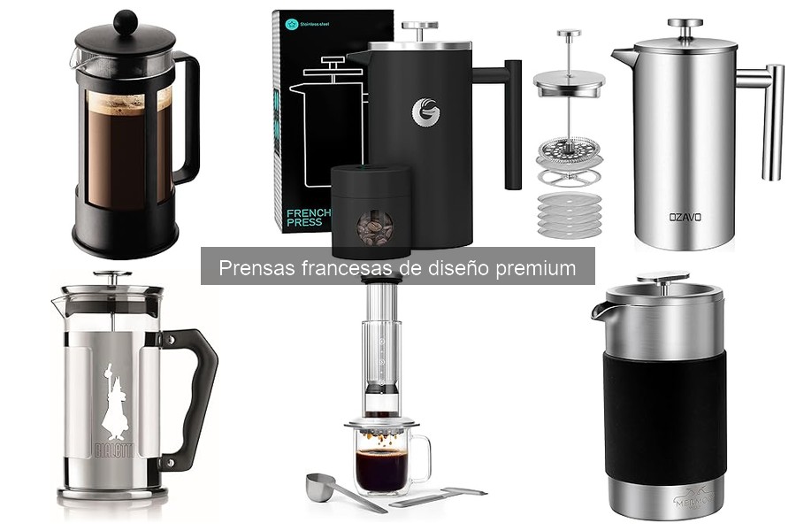 Comparativa de precios de prensas francesas premium