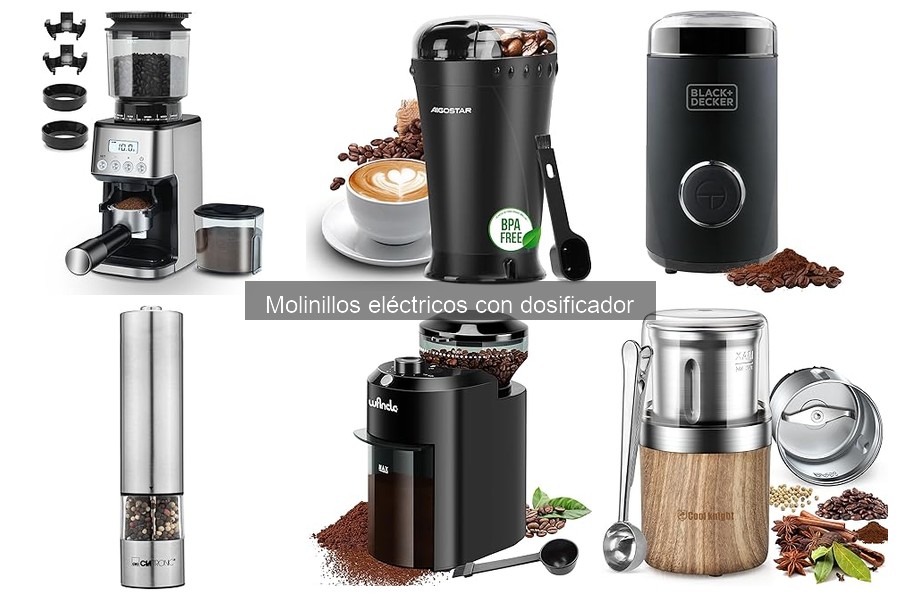 Comparativa de Precios Molinillos Eléctricos con Dosificador