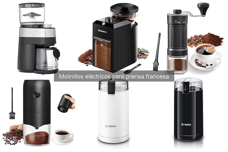Comparativa de precios: molinillos eléctricos para prensa francesa