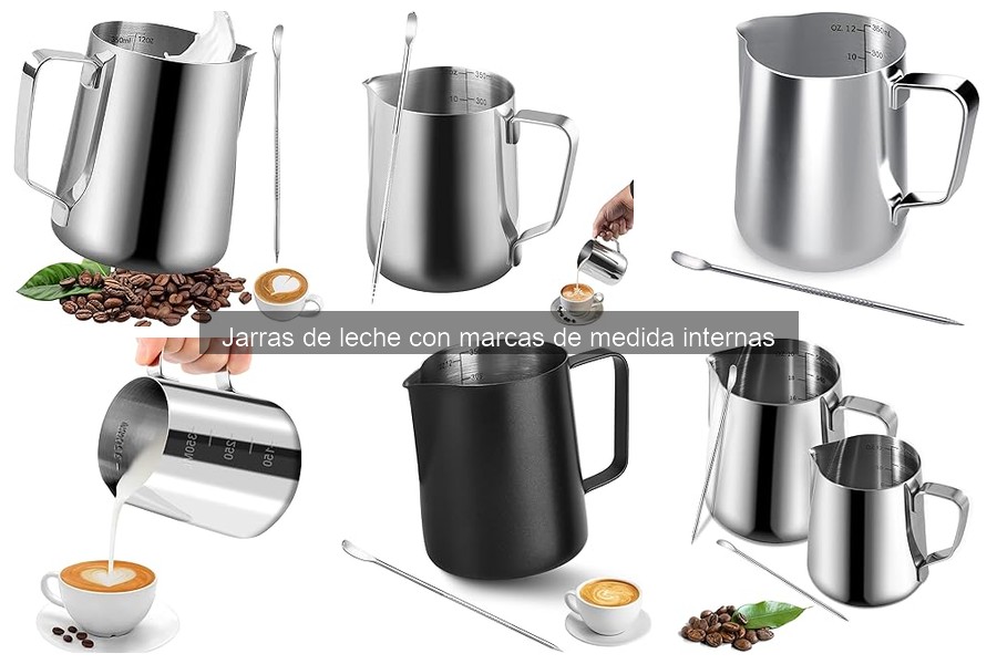 Comparativa Jarras de Leche con Medidas vs. Convencionales