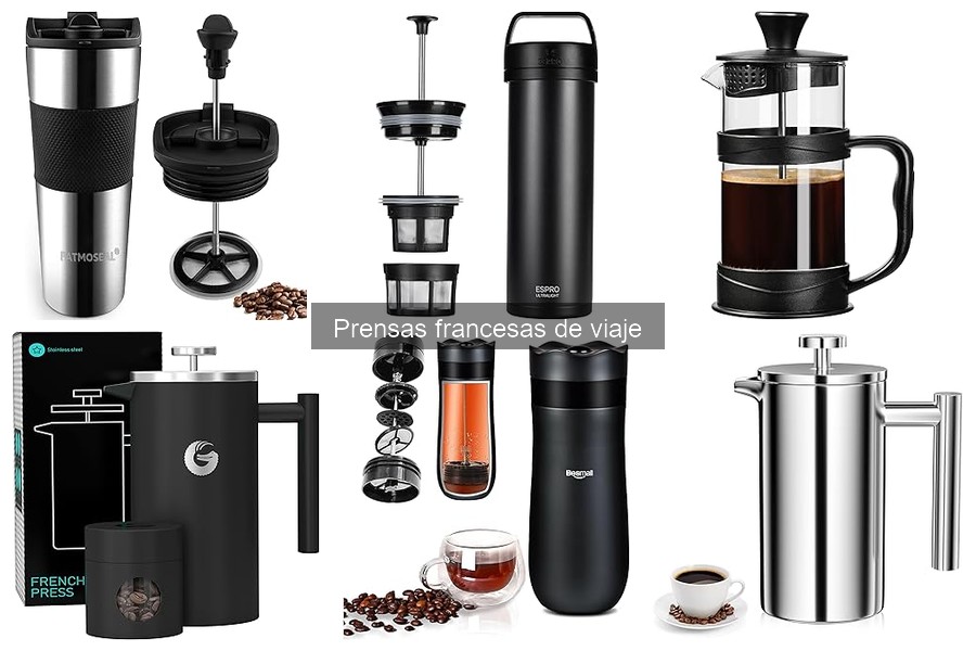 Comparativa: Prensas Francesas de Viaje vs Métodos de Café