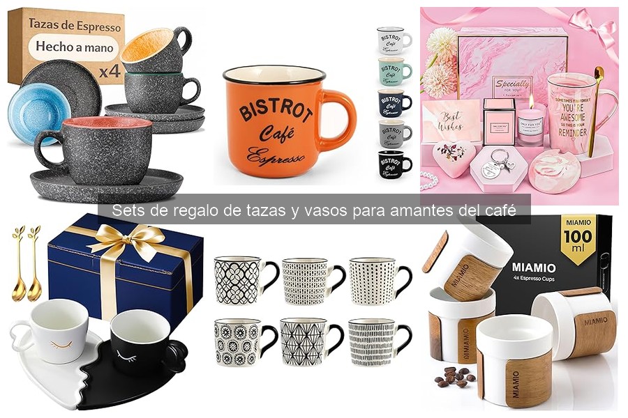 Comparativa Sets de Tazas de Cerámica vs. Cristal