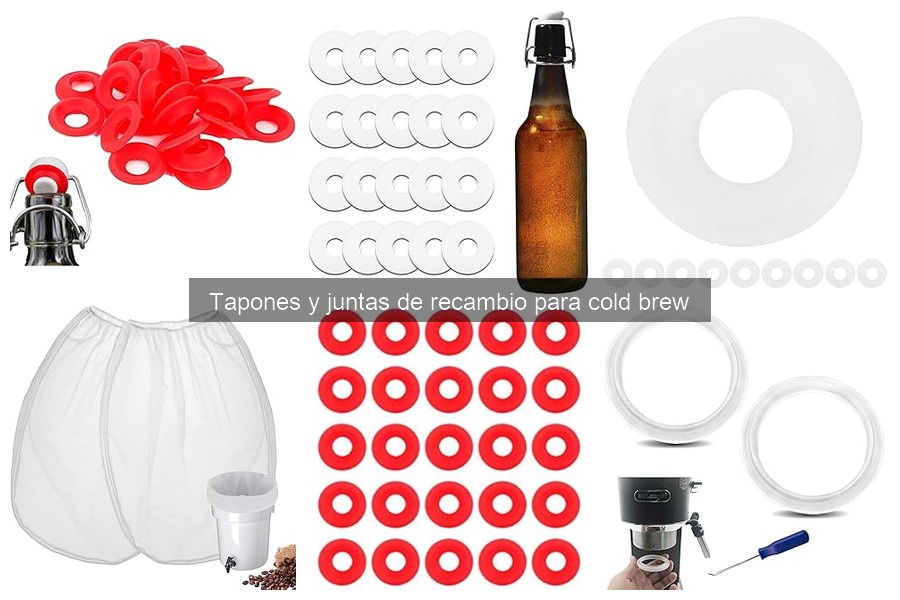 Comparativa: Tapones de Silicona vs. Goma para Cold Brew