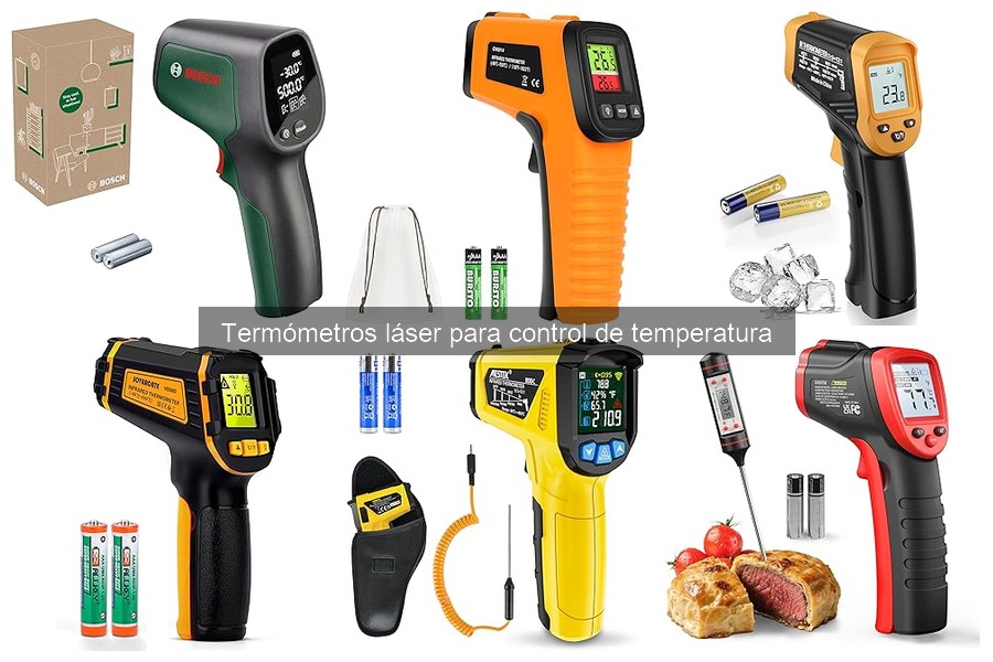 Comparativa: Termómetros láser vs. otros métodos de temperatura