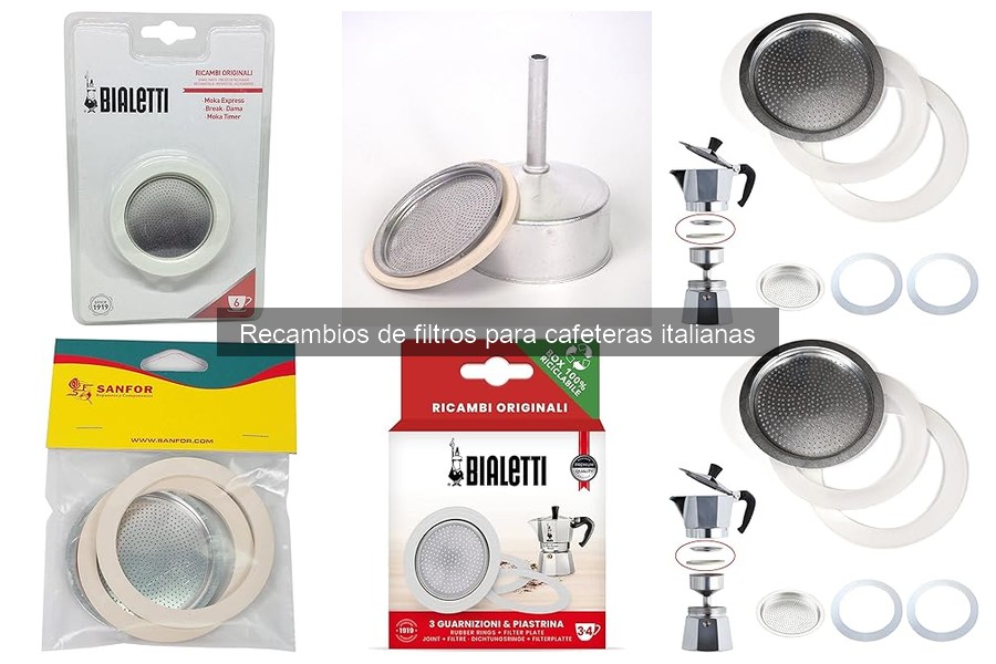 Compra filtros para cafeteras italianas en tiendas y online