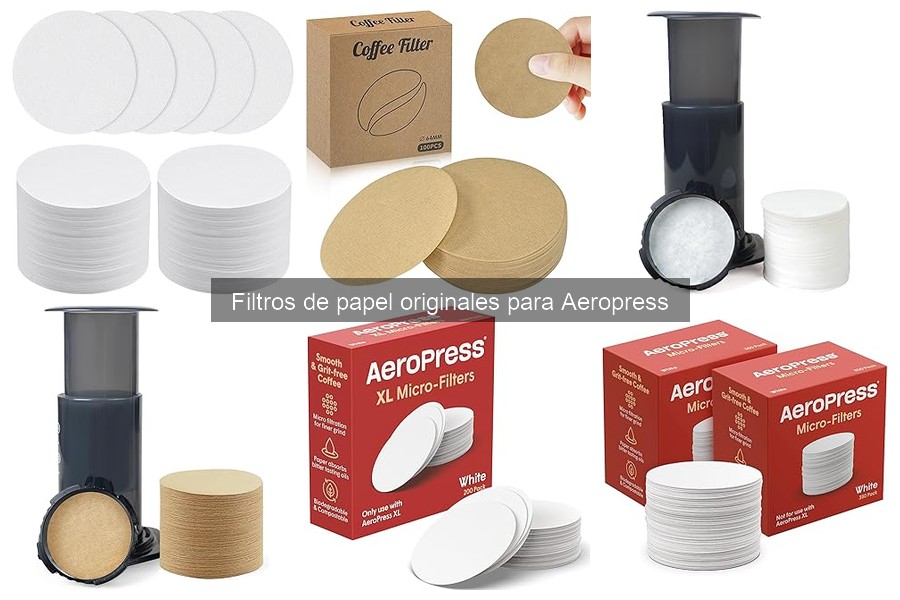 Consejos para almacenar filtros de papel Aeropress frescos