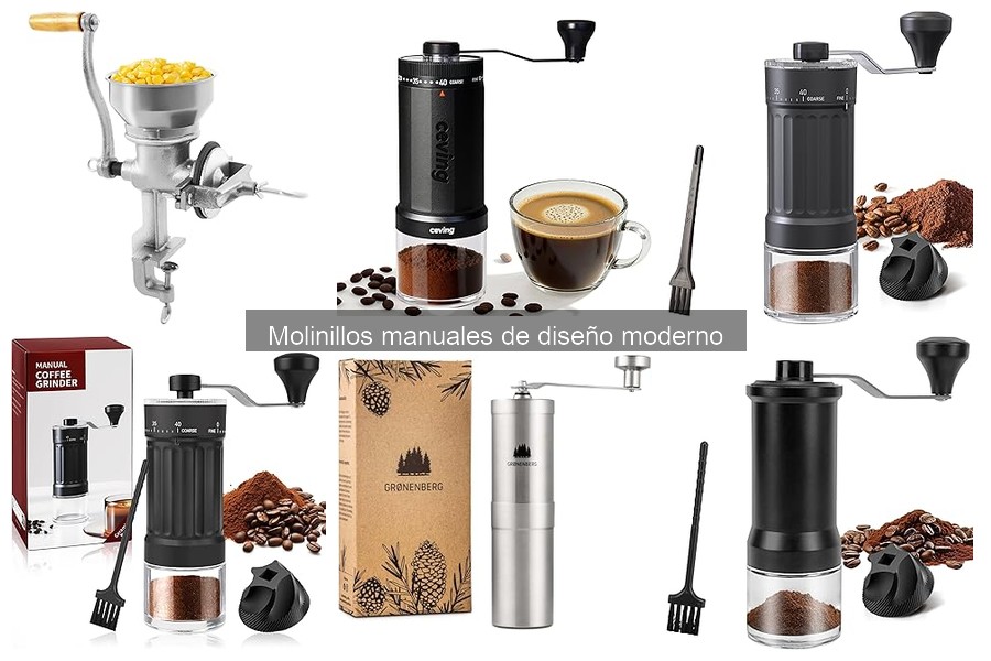 Consejos para elegir molinillos manuales de diseño moderno