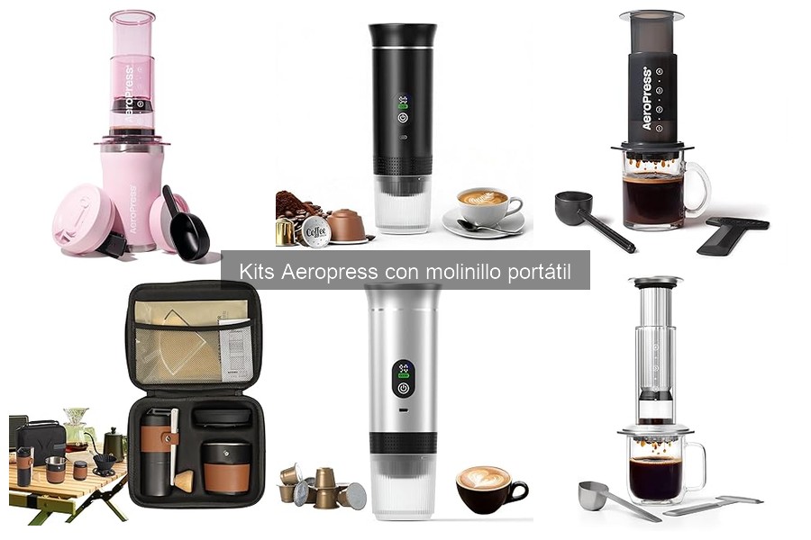 Consejos para elegir un kit Aeropress con molinillo portátil