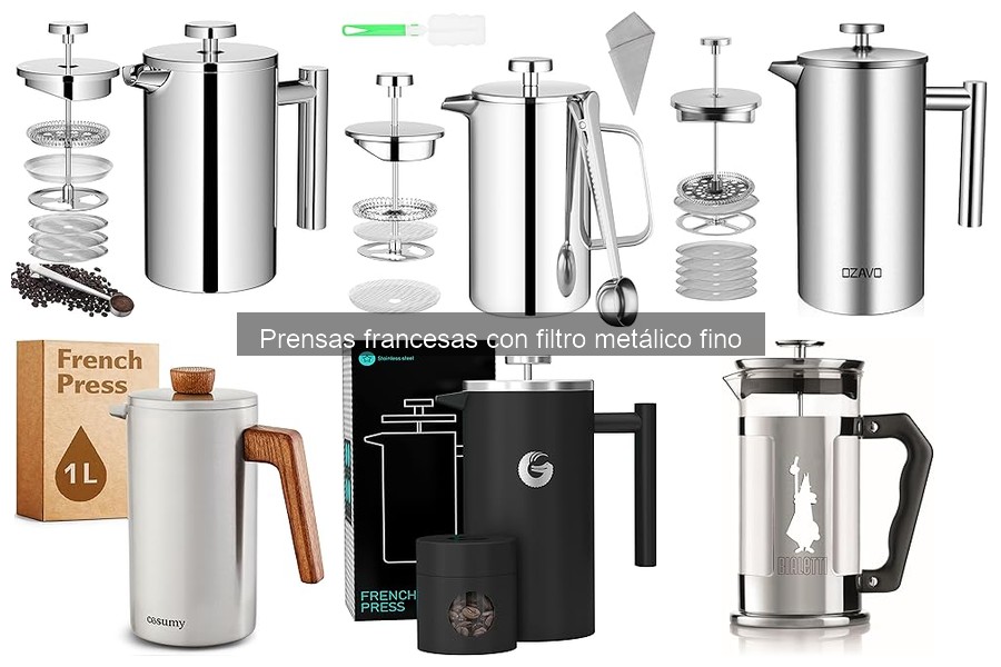 Consejos para Limpiar y Mantener Prensas Francesas Metálicas