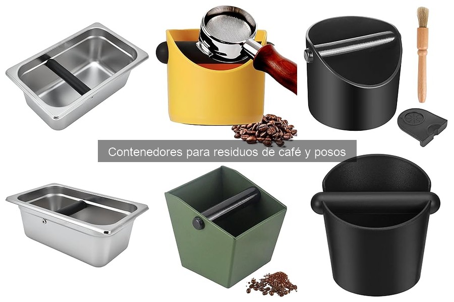 Contenedores para residuos de café: ¿Qué son y cómo elegirlos?