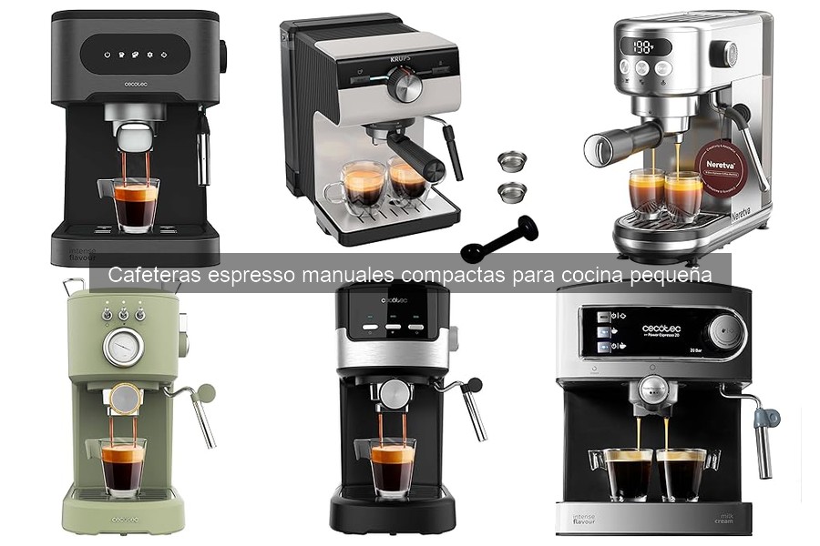 ¿Cuánto café molido para hacer espresso en cafetera manual?