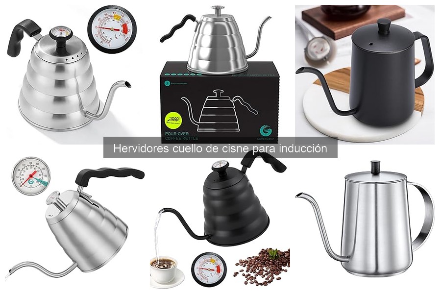Descubre el hervidor de cuello de cisne para inducción