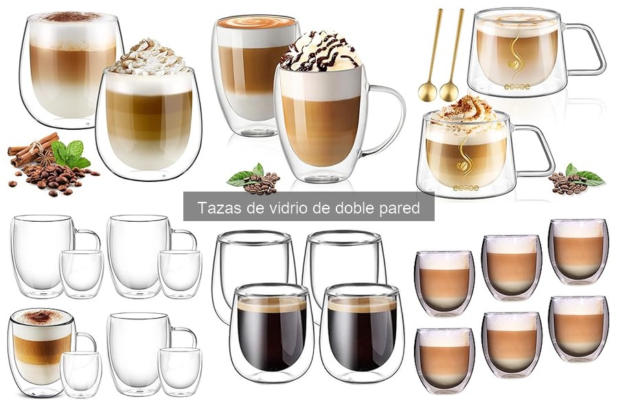 Descubre las tazas de vidrio de doble pared y sus beneficios
