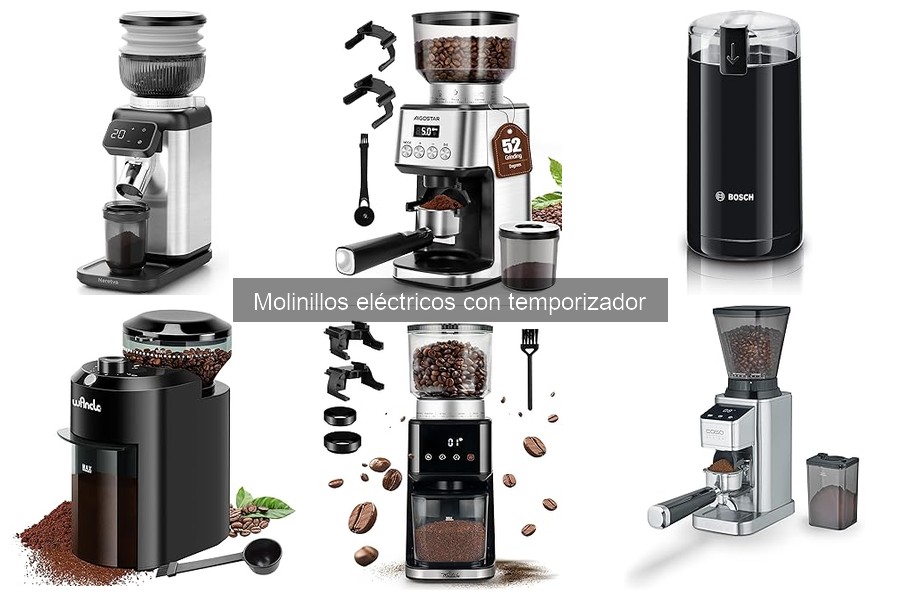Descubre qué es un molinillo eléctrico con temporizador