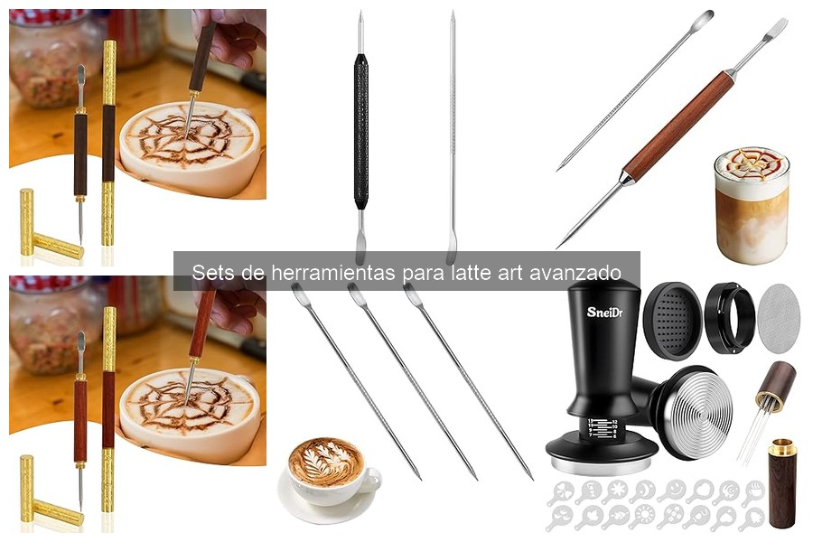Descubre qué son los sets de herramientas para latte art
