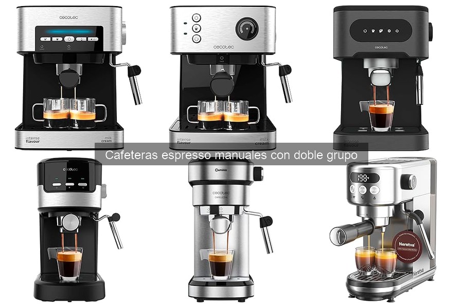 Diferencias entre cafeteras espresso manuales y automáticas