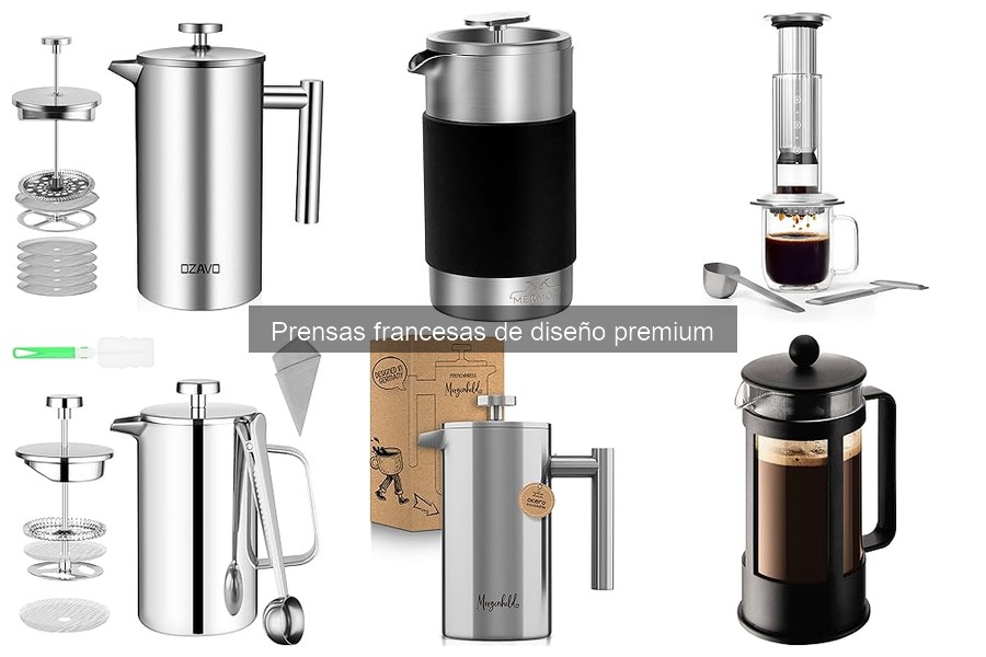 Diferencias entre Prensas Francesas Premium y Convencionales