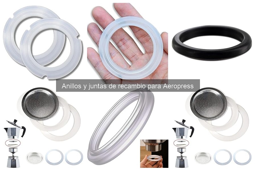 Dónde comprar anillos de recambio para Aeropress baratos