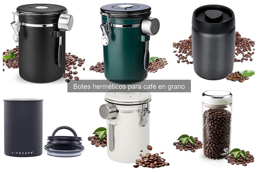 Dónde comprar botes herméticos para café en grano