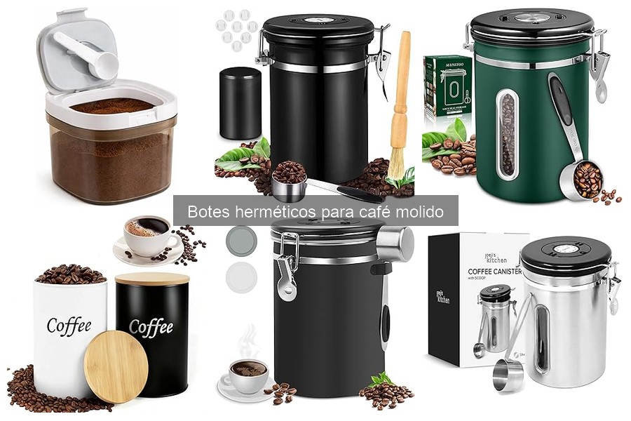 Dónde Comprar Botes Herméticos para Café Molido: Mejores Opciones