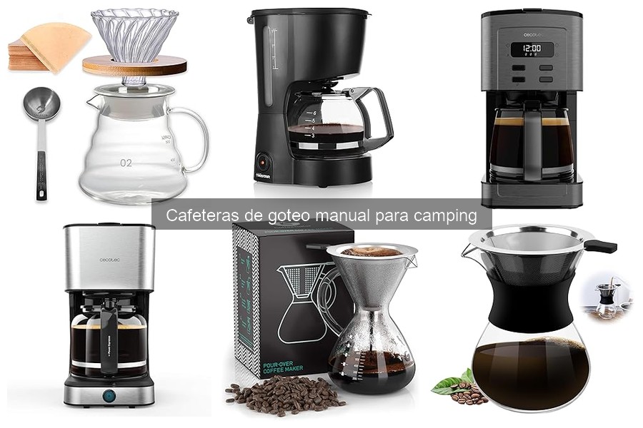 Dónde comprar cafeteras de goteo manual para camping