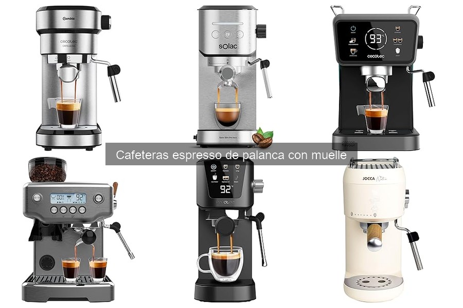 Dónde comprar cafeteras espresso de palanca con muelle