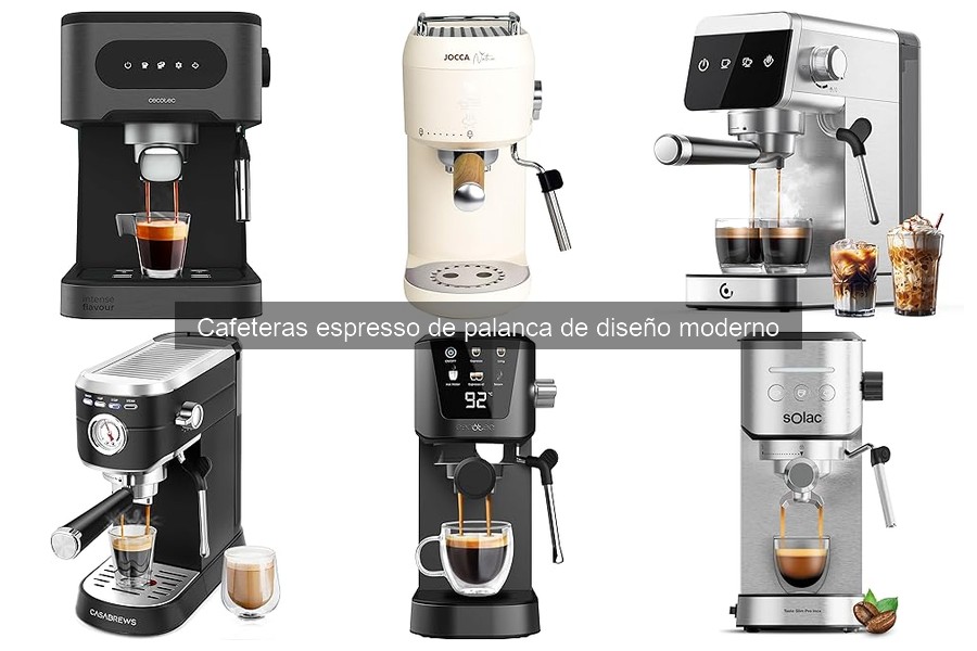 Dónde Comprar Cafeteras Espresso de Palanca Modernas