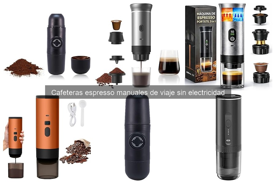 Dónde comprar cafeteras espresso manuales de viaje