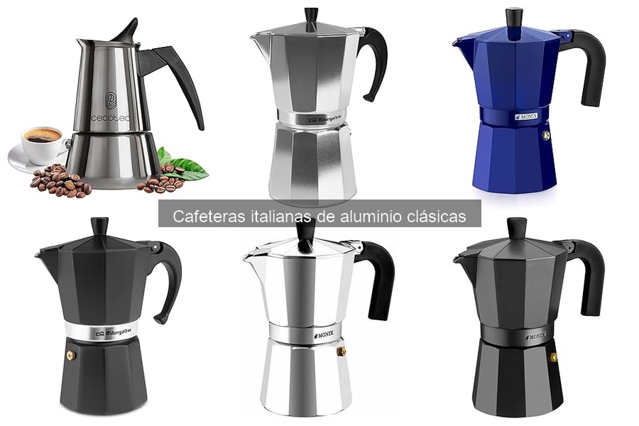 Dónde comprar cafeteras italianas de aluminio a buen precio