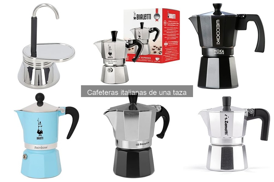 Dónde comprar cafeteras italianas de una taza: Mejores opciones