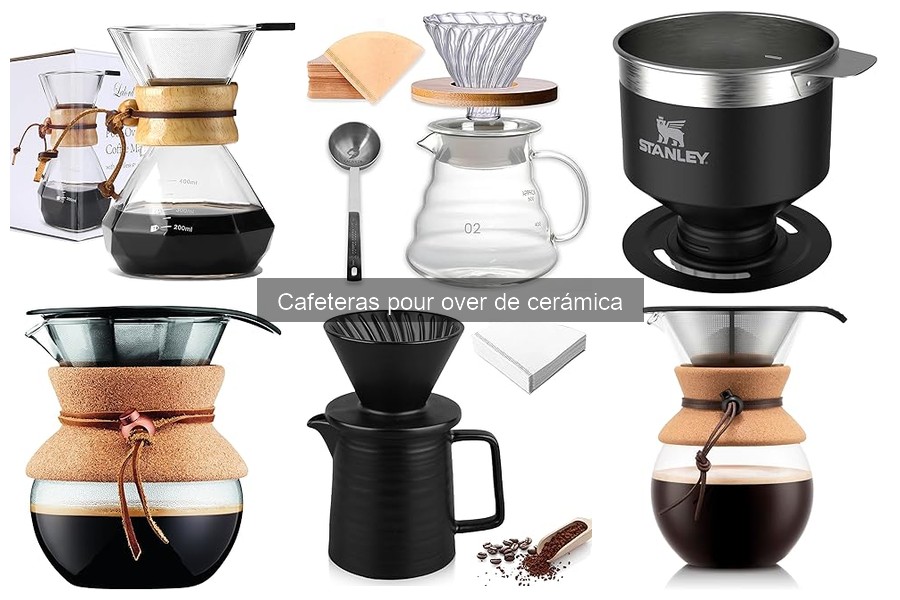 Dónde comprar cafeteras pour over de cerámica al mejor precio