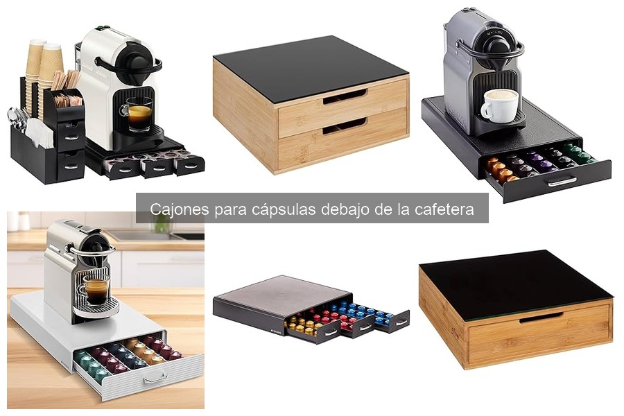 Dónde comprar cajones para cápsulas de café económicos