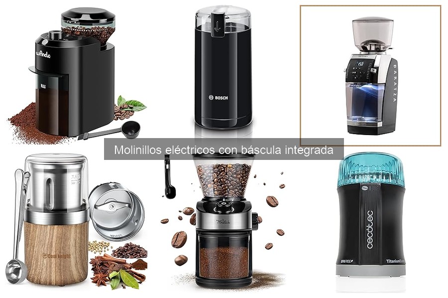 Dónde comprar molinillos eléctricos con báscula integrada baratos