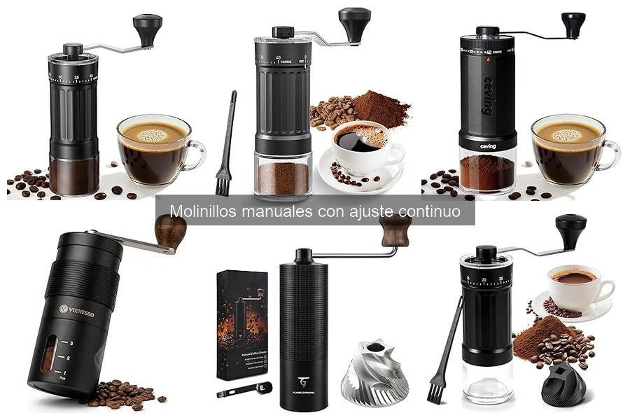 Dónde comprar molinillos manuales con ajuste continuo