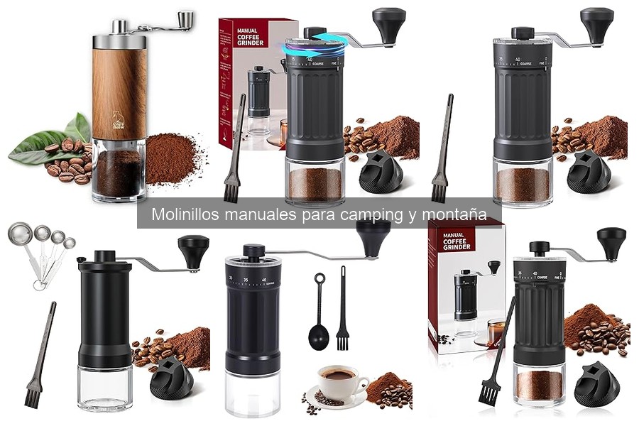 Dónde comprar molinillos manuales para camping y montaña