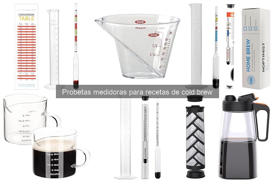 Dónde comprar probetas medidoras para cold brew