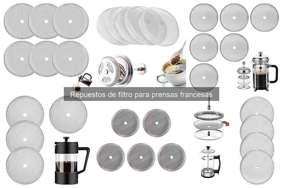 ** Dónde comprar repuestos de filtro para prensas francesas
