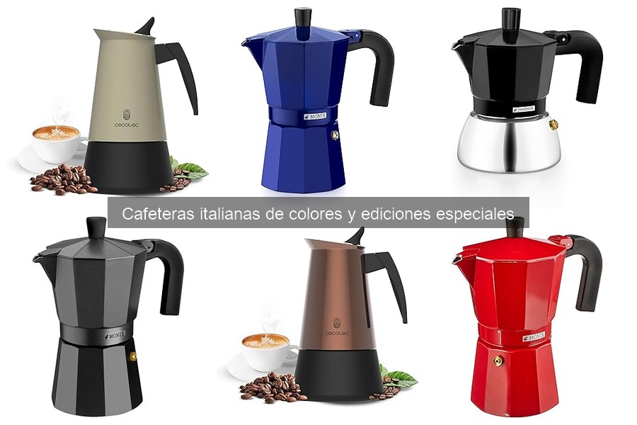 Ediciones Especiales de Cafeteras Italianas: ¡Descúbrelas!