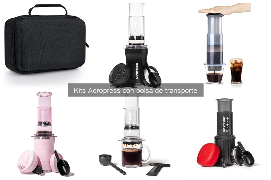 Elige el mejor kit Aeropress con bolsa de transporte